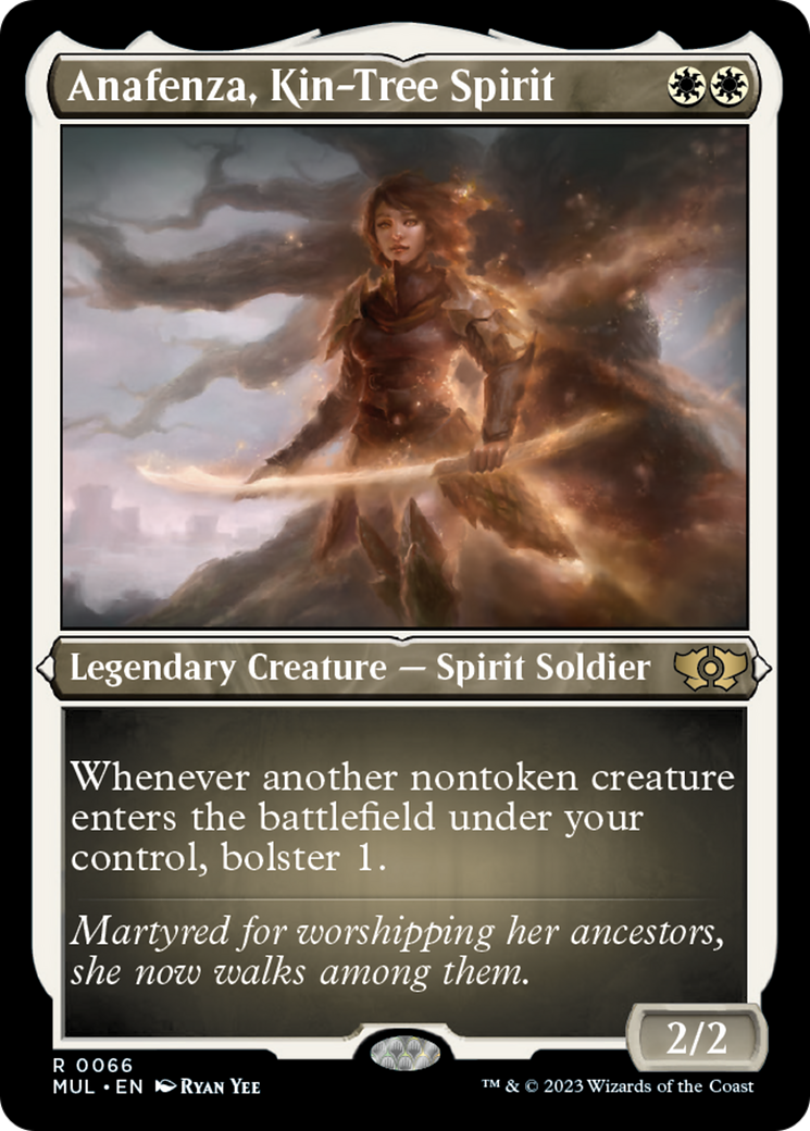 Anafenza, Kin-Tree Spirit (Foil Etched) [Multiverse Legends] | Mega City Incorporated