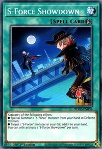 S-Force Showdown [BLVO-EN058] Common | Mega City Incorporated