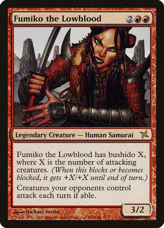 Fumiko the Lowblood [Betrayers of Kamigawa] | Mega City Incorporated