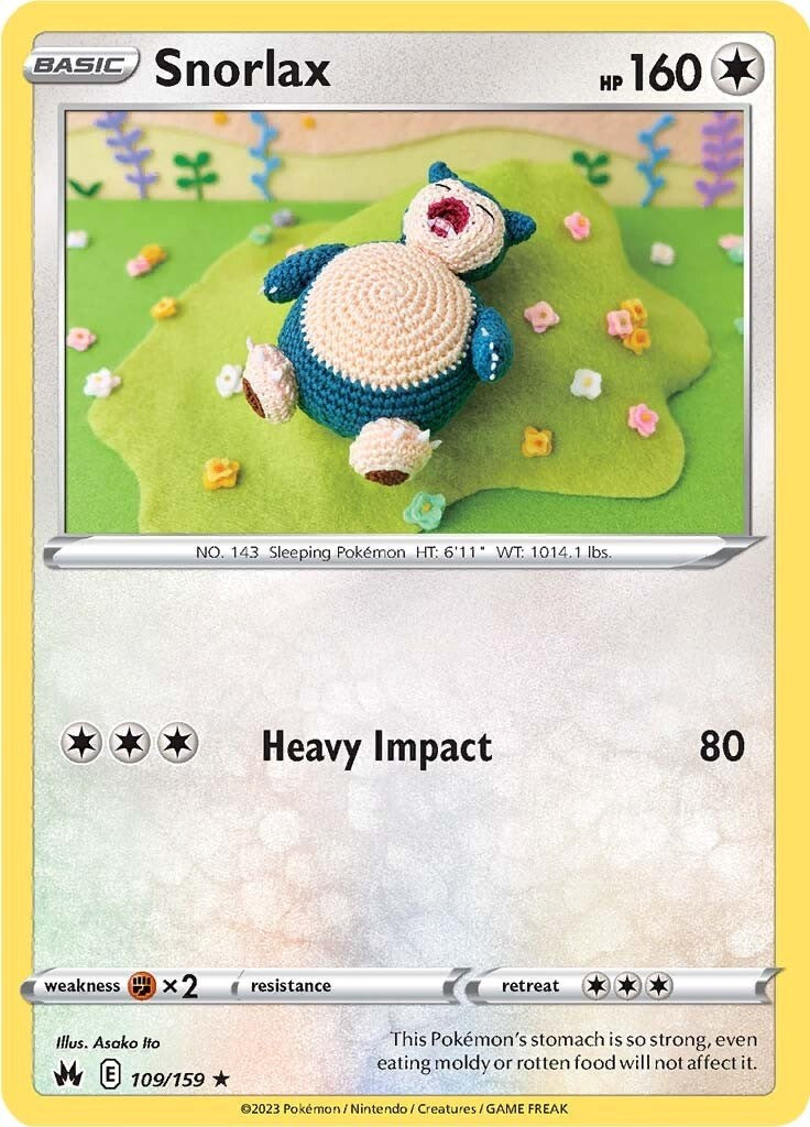 Snorlax (109/159) [Sword & Shield: Crown Zenith] | Mega City Incorporated