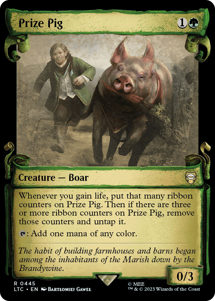 Prize Pig [The Lord of the Rings: Tales of Middle-Earth Commander Showcase Scrolls] | Mega City Incorporated