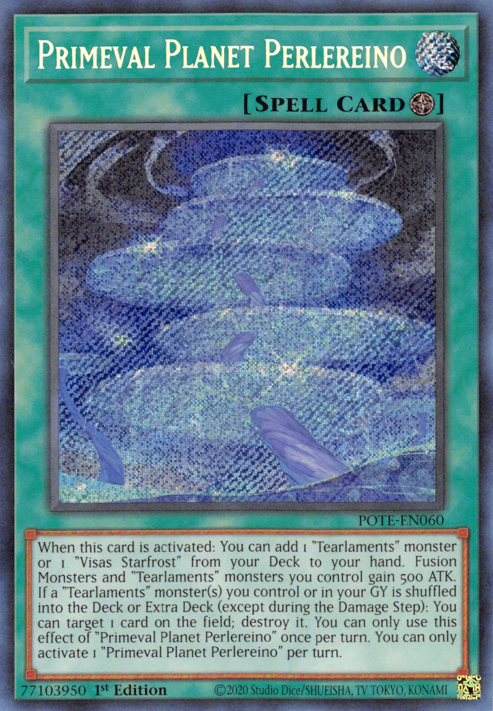 Primeval Planet Perlereino [POTE-EN060] Secret Rare | Mega City Incorporated