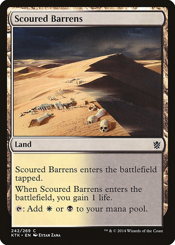 Scoured Barrens [Khans of Tarkir] | Mega City Incorporated