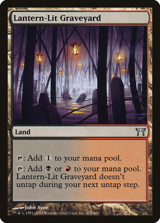 Lantern-Lit Graveyard [Champions of Kamigawa] | Mega City Incorporated