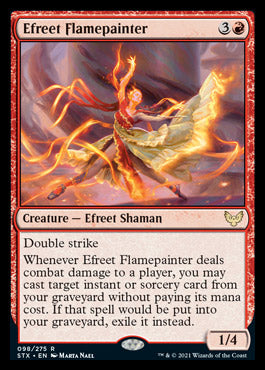 Efreet Flamepainter [Strixhaven: School of Mages] | Mega City Incorporated