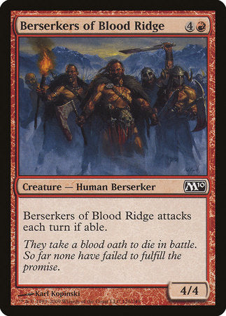 Berserkers of Blood Ridge [Magic 2010] | Mega City Incorporated