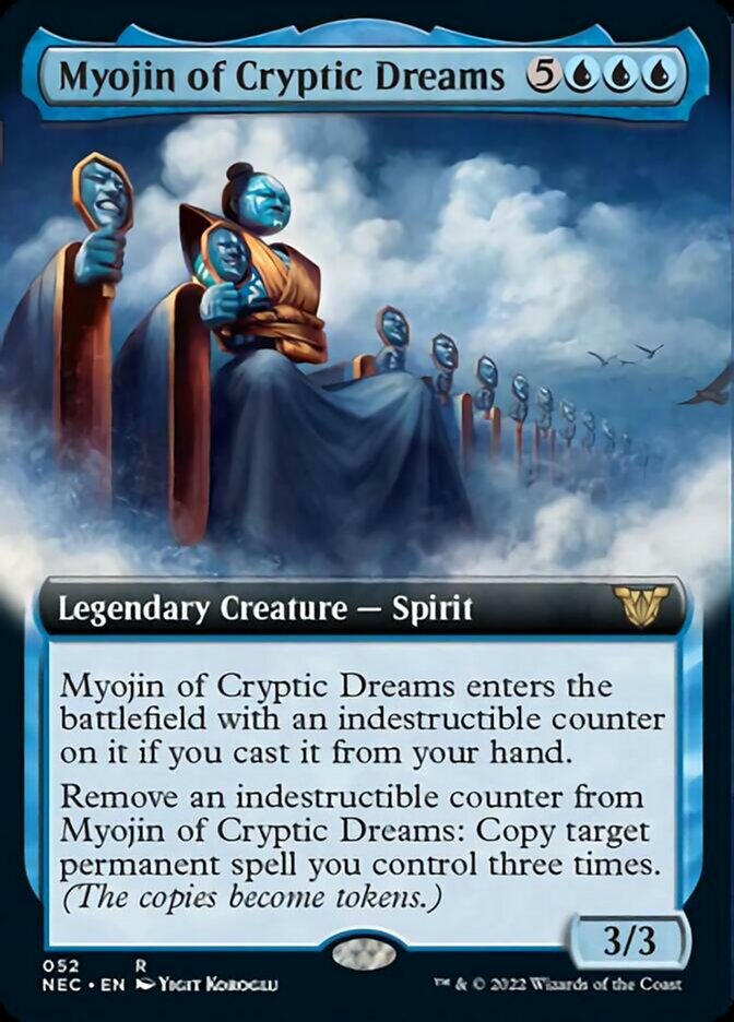 Myojin of Cryptic Dreams (Extended) [Kamigawa: Neon Dynasty Commander] | Mega City Incorporated