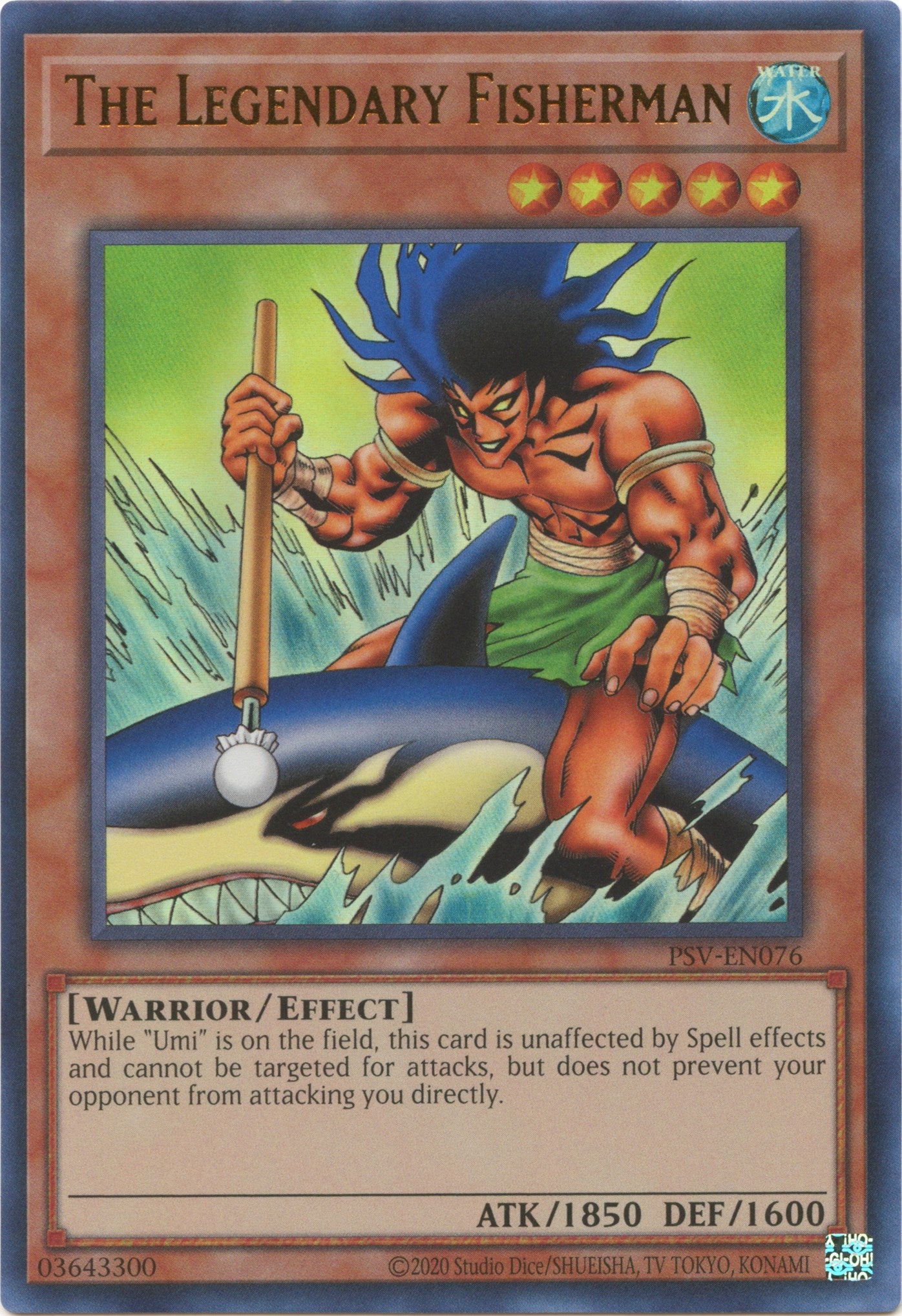 The Legendary Fisherman (25th Anniversary) [PSV-EN076] Ultra Rare | Mega City Incorporated