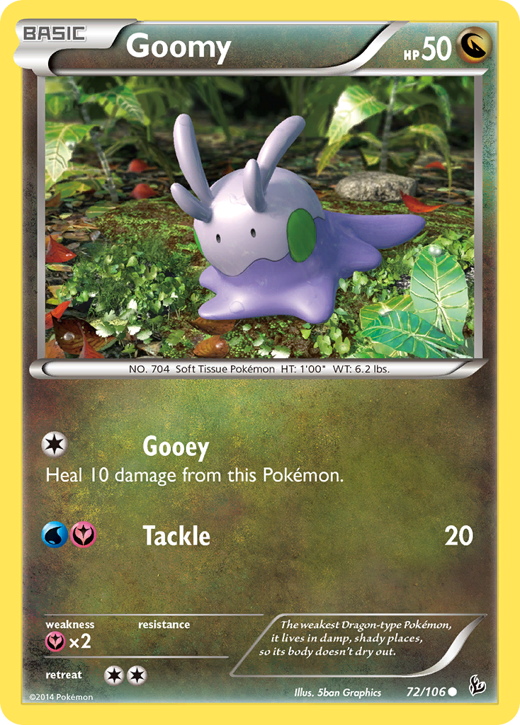 Goomy (72/106) [XY: Flashfire] | Mega City Incorporated