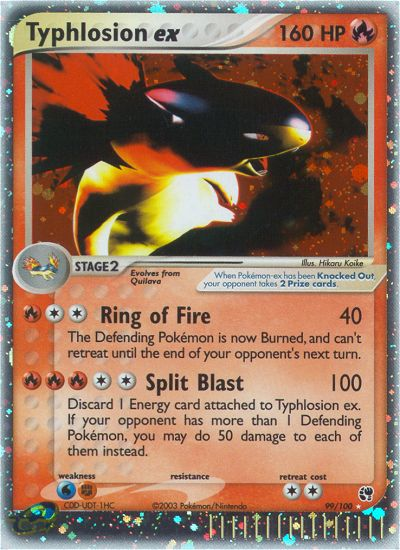 Typhlosion ex (99/100) [EX: Sandstorm] | Mega City Incorporated