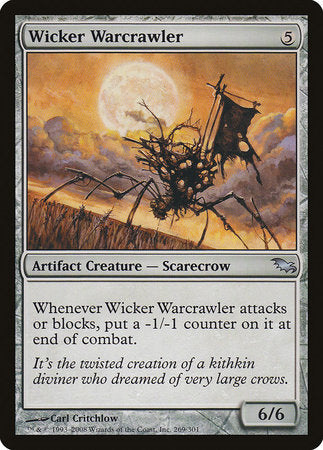 Wicker Warcrawler [Shadowmoor] | Mega City Incorporated