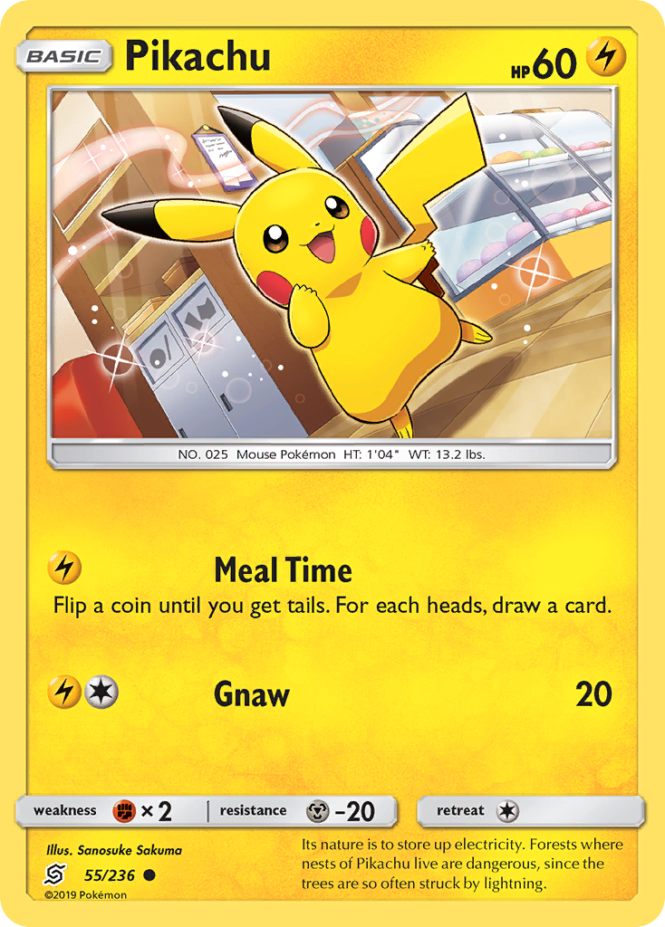 Pikachu (55/236) [Sun & Moon: Unified Minds] | Mega City Incorporated