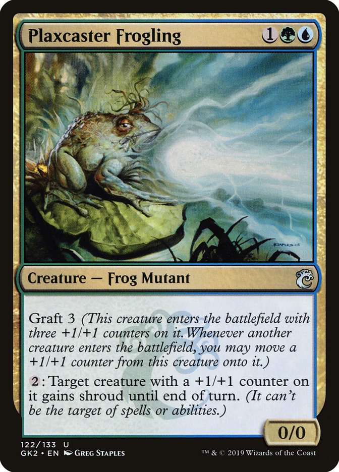 Plaxcaster Frogling [Ravnica Allegiance Guild Kit] | Mega City Incorporated