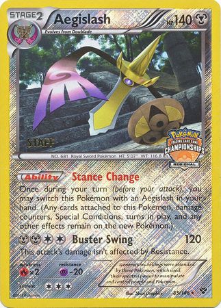 Aegislash (85/146) (Regional Championship Promo Staff) [XY: Base Set] | Mega City Incorporated