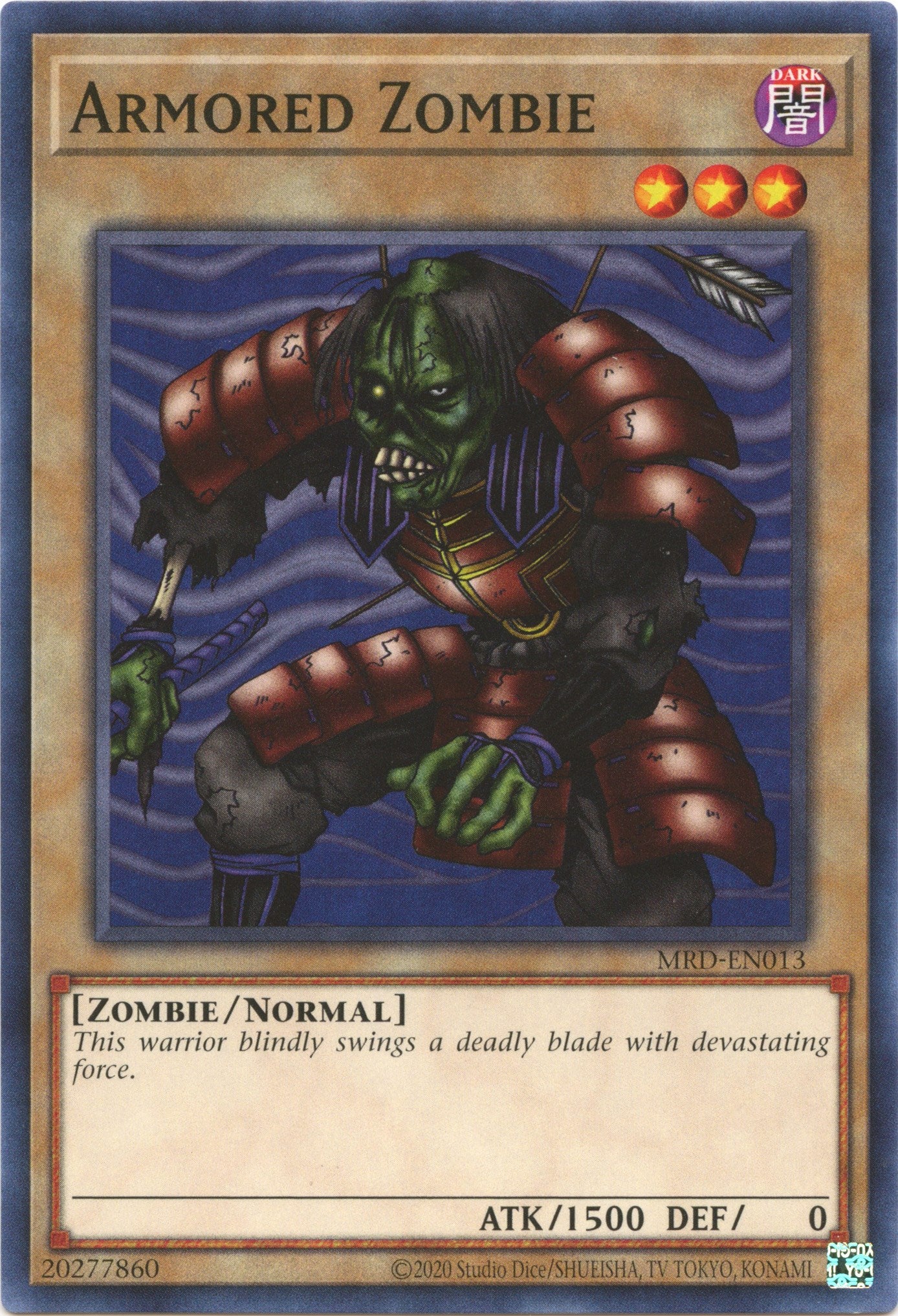 Armored Zombie (25th Anniversary) [MRD-EN013] Common | Mega City Incorporated