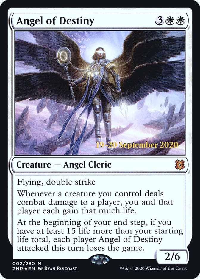 Angel of Destiny  [Zendikar Rising Prerelease Promos] | Mega City Incorporated