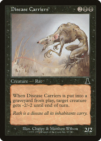 Disease Carriers [Urza's Destiny] | Mega City Incorporated