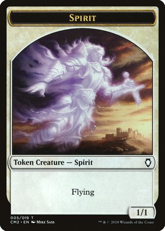 Spirit Token [Commander Anthology Volume II Tokens] | Mega City Incorporated