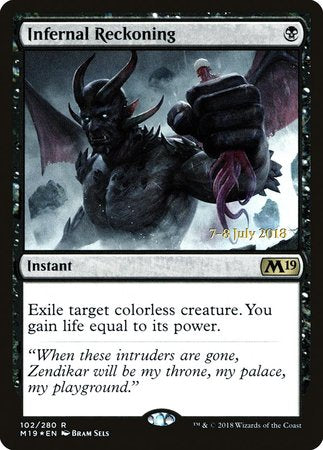 Infernal Reckoning [Core Set 2019 Promos] | Mega City Incorporated