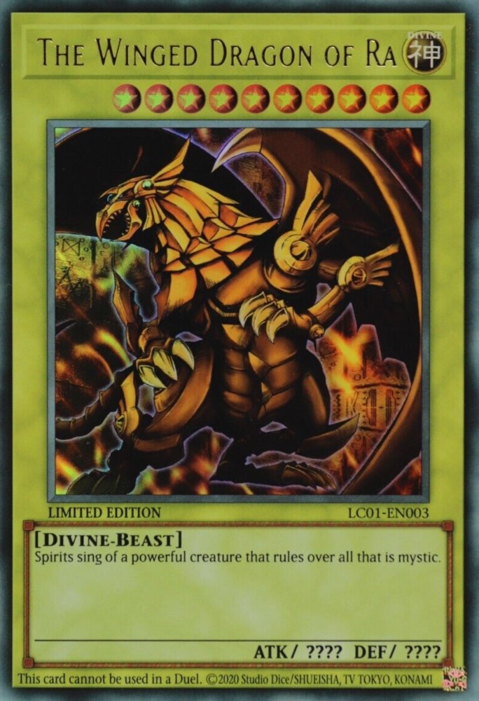 The Winged Dragon of Ra (25th Anniversary) [LC01-EN003] Ultra Rare | Mega City Incorporated