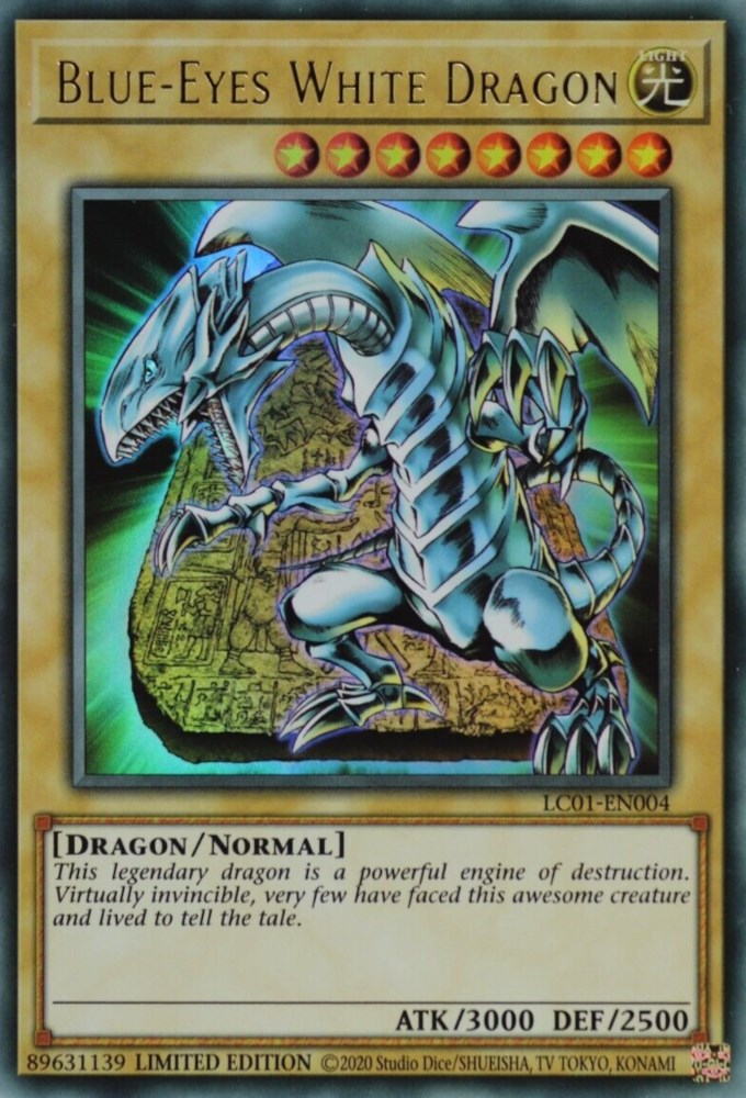 Blue-Eyes White Dragon (25th Anniversary) [LC01-EN004] Ultra Rare | Mega City Incorporated