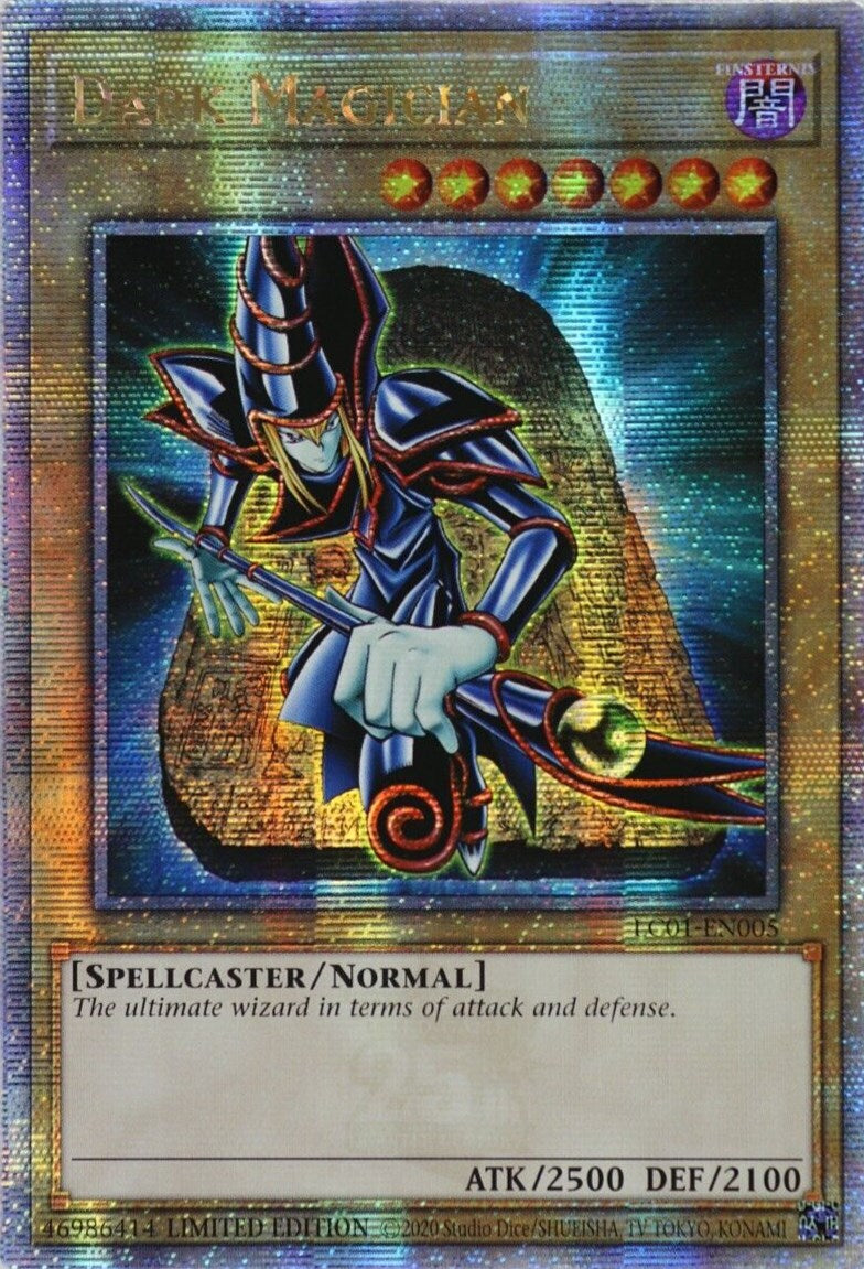 Dark Magician (25th Anniversary) [LC01-EN005] Quarter Century Secret Rare | Mega City Incorporated