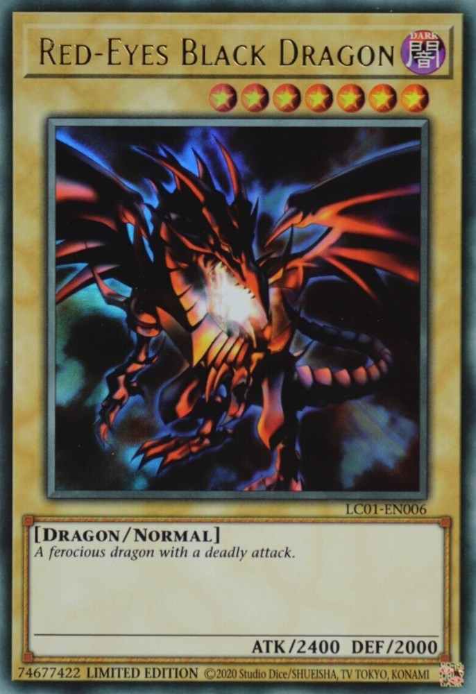 Red-Eyes Black Dragon (25th Anniversary) [LC01-EN006] Ultra Rare | Mega City Incorporated