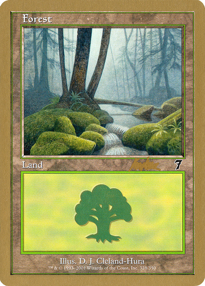 Forest (328) (Brian Kibler) [World Championship Decks 2002] | Mega City Incorporated