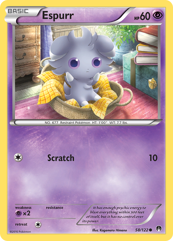 Espurr (58/122) [XY: BREAKpoint] | Mega City Incorporated