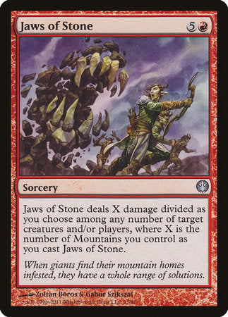 Jaws of Stone [Duel Decks: Knights vs. Dragons] | Mega City Incorporated