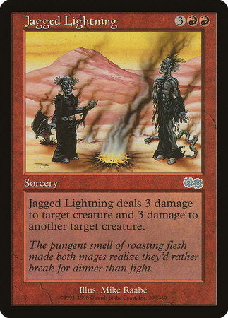 Jagged Lightning [Urza's Saga] | Mega City Incorporated