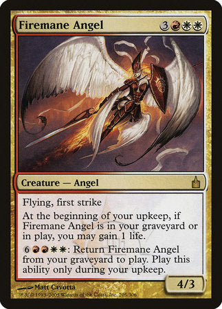 Firemane Angel [Ravnica: City of Guilds] | Mega City Incorporated