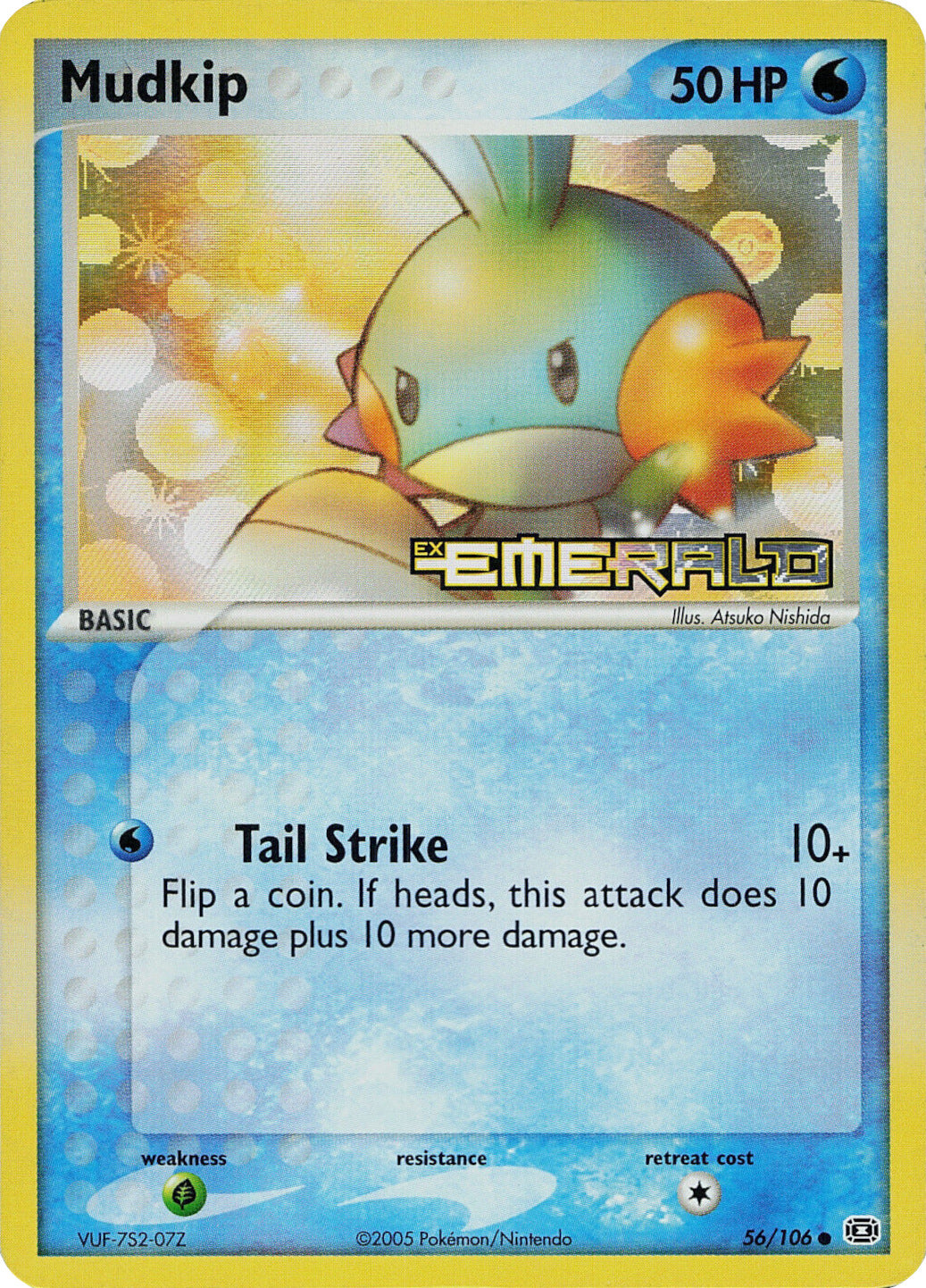 Mudkip (56/106) (Stamped) [EX: Emerald] | Mega City Incorporated