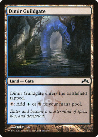 Dimir Guildgate [Gatecrash] | Mega City Incorporated