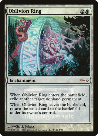 Oblivion Ring [Friday Night Magic 2009] | Mega City Incorporated