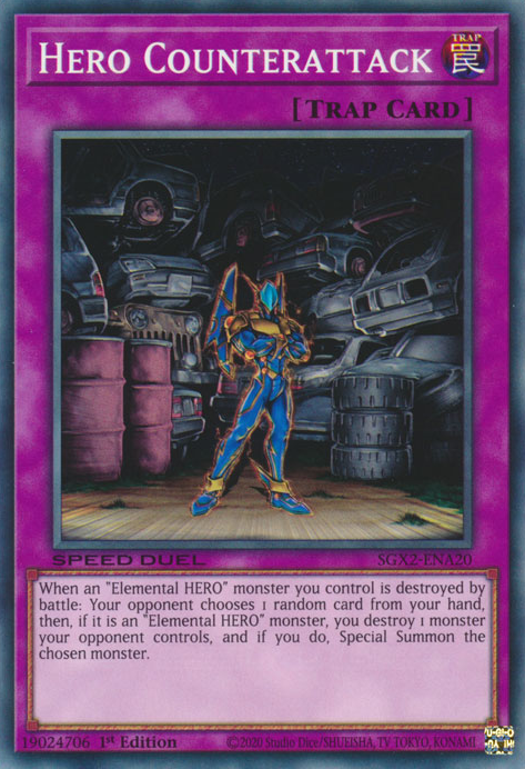 Hero Counterattack [SGX2-ENA20] Common | Mega City Incorporated
