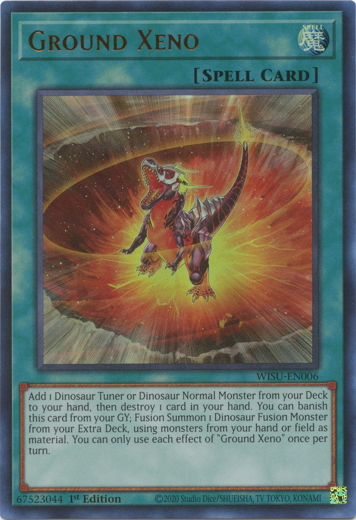 Ground Xeno [WISU-EN006] Ultra Rare | Mega City Incorporated