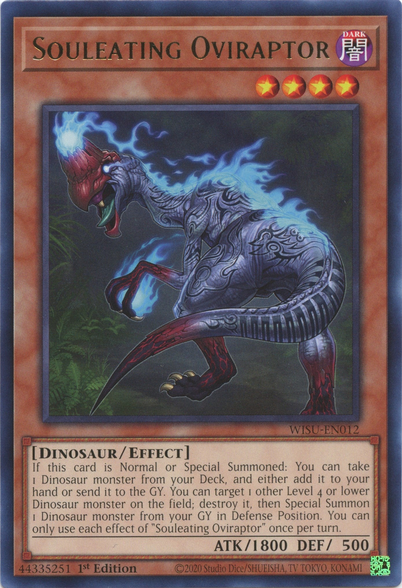 Souleating Oviraptor [WISU-EN012] Rare | Mega City Incorporated