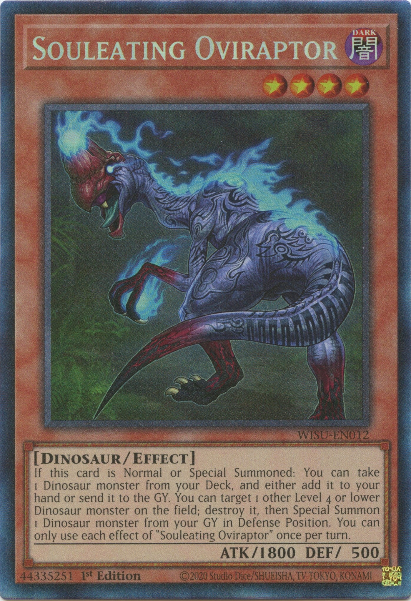 Souleating Oviraptor [WISU-EN012] Collector's Rare | Mega City Incorporated