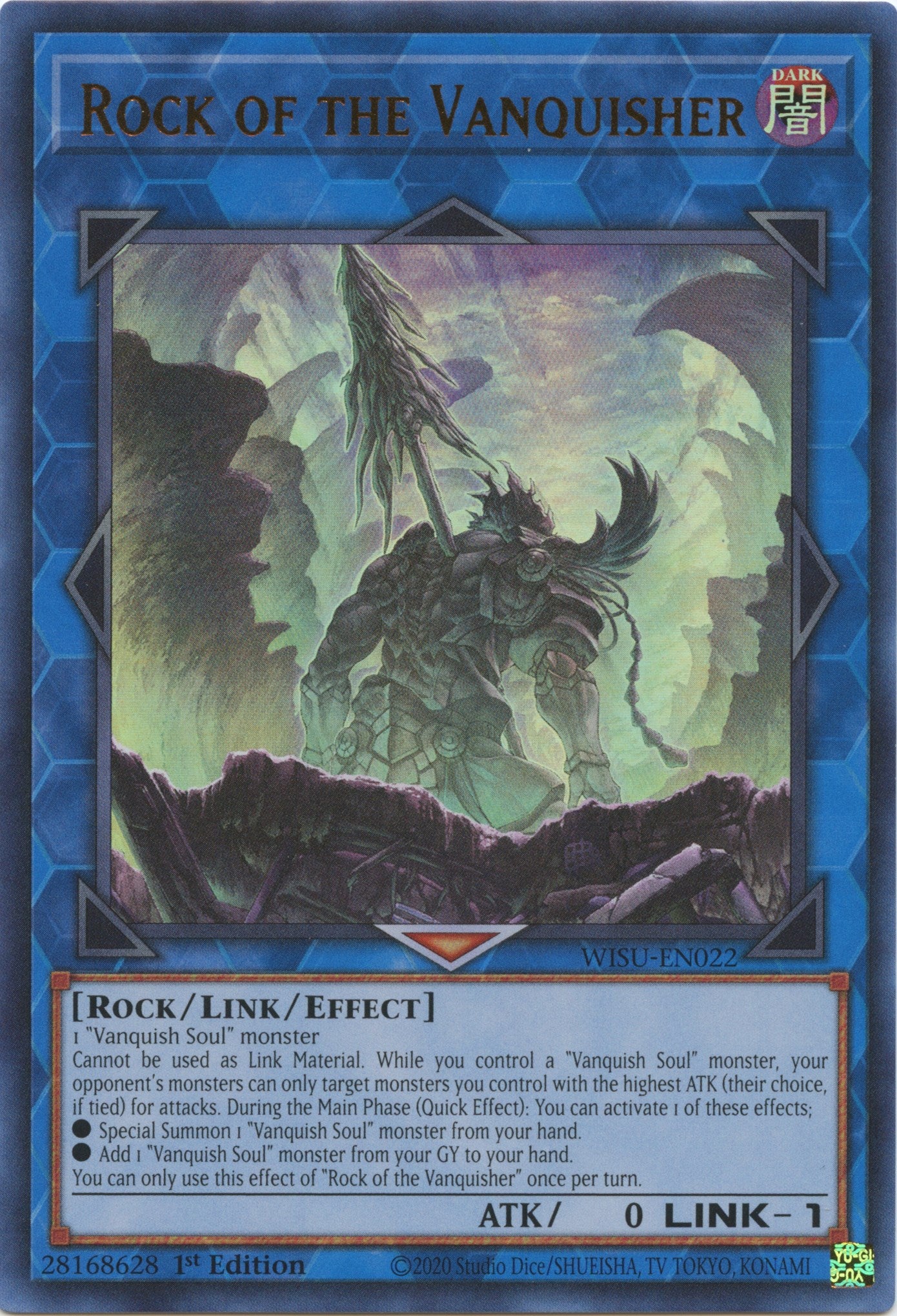 Rock of the Vanquisher [WISU-EN022] Ultra Rare | Mega City Incorporated