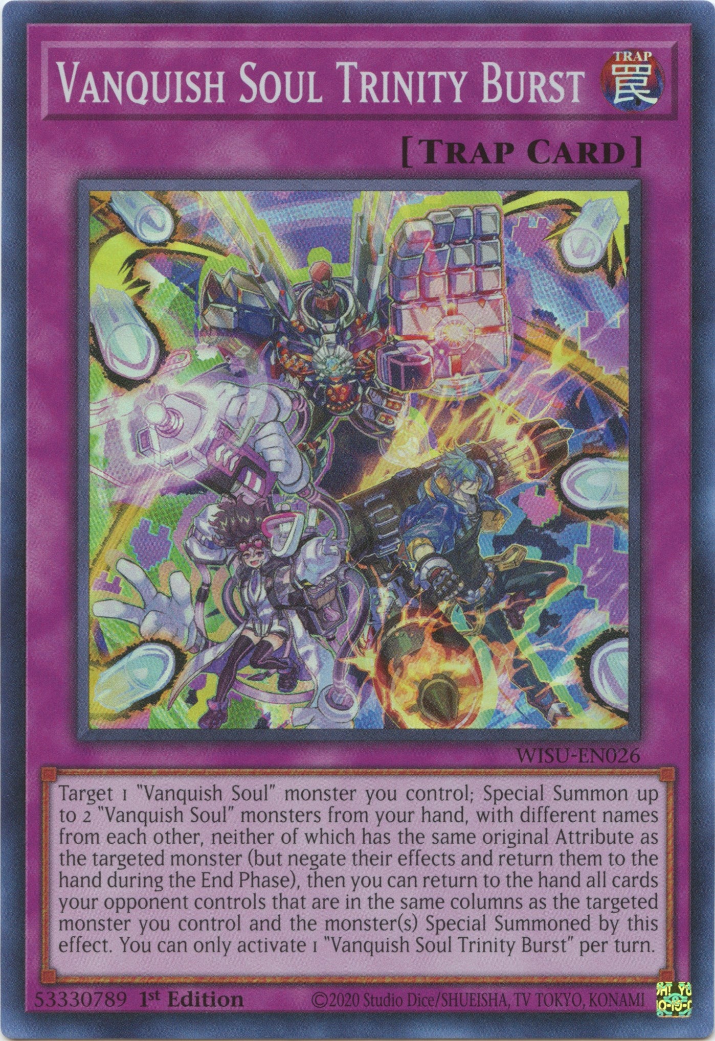 Vanquish Soul Trinity Burst [WISU-EN026] Super Rare | Mega City Incorporated