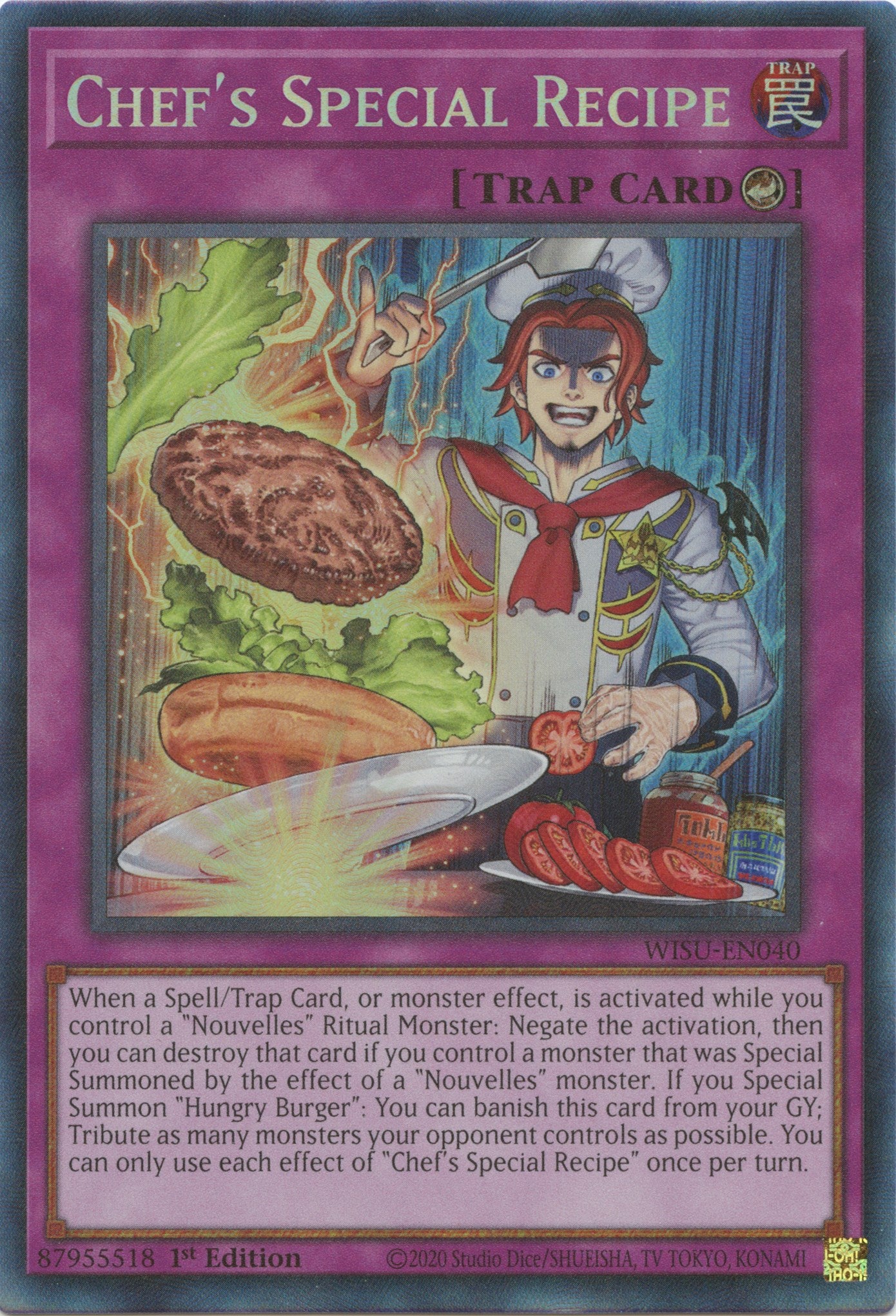 Chef's Special Recipe [WISU-EN040] Collector's Rare | Mega City Incorporated