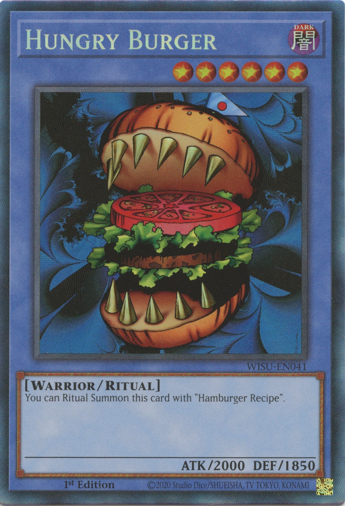 Hungry Burger [WISU-EN041] Collector's Rare | Mega City Incorporated