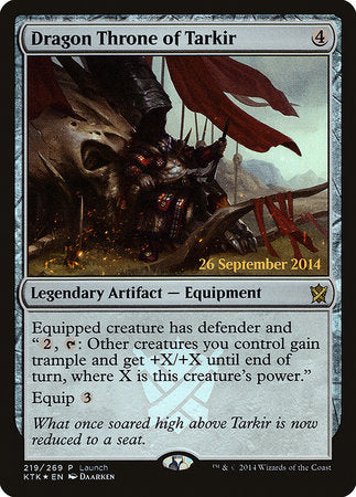 Dragon Throne of Tarkir [Khans of Tarkir Promos] | Mega City Incorporated