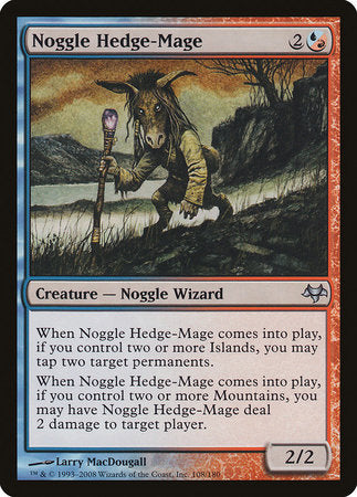 Noggle Hedge-Mage [Eventide] | Mega City Incorporated