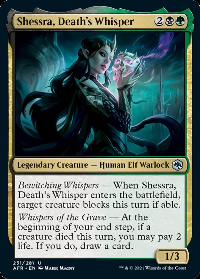 Shessra, Death's Whisper [Dungeons & Dragons: Adventures in the Forgotten Realms] | Mega City Incorporated