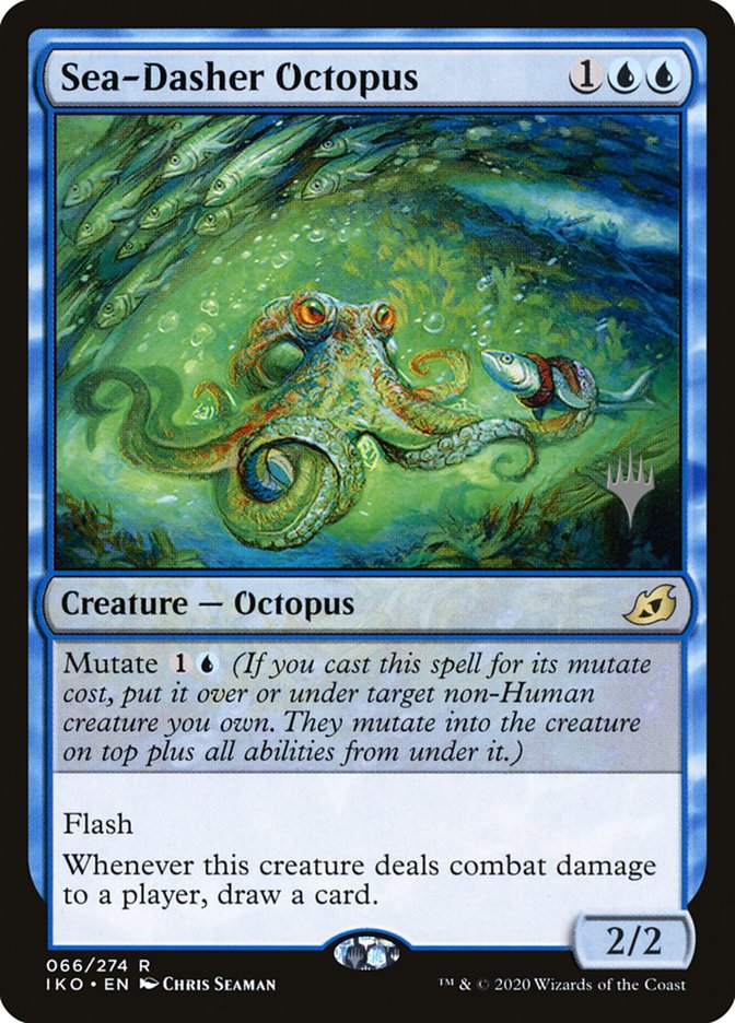 Sea-Dasher Octopus (Promo Pack) [Ikoria: Lair of Behemoths Promos] | Mega City Incorporated