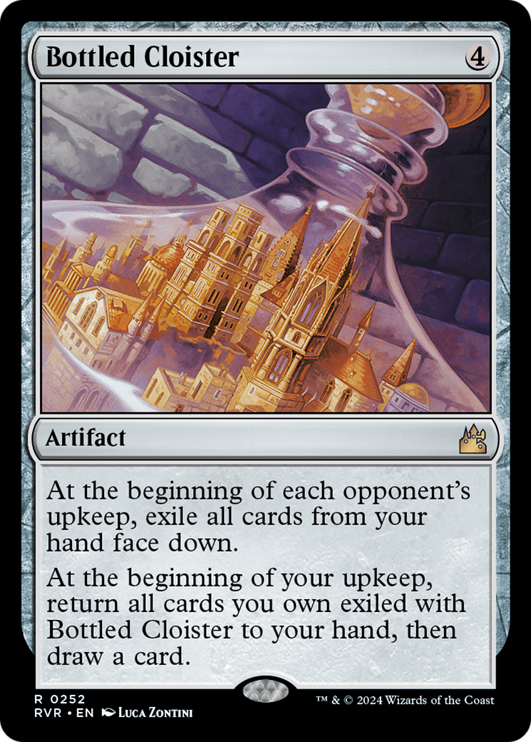 Bottled Cloister [Ravnica Remastered] | Mega City Incorporated