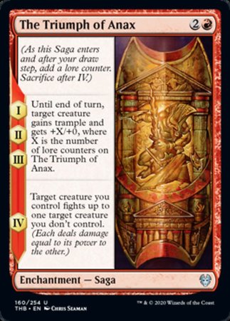 The Triumph of Anax [Theros Beyond Death] | Mega City Incorporated