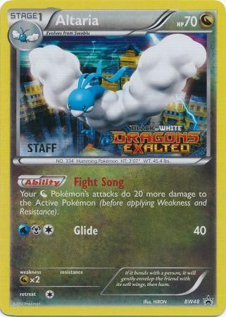 Altaria (BW48) (Staff Prerelease Promo) [Black & White: Black Star Promos] | Mega City Incorporated